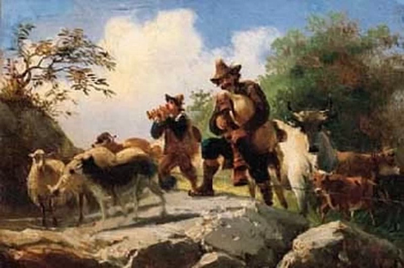 Pastorelli e armenti
